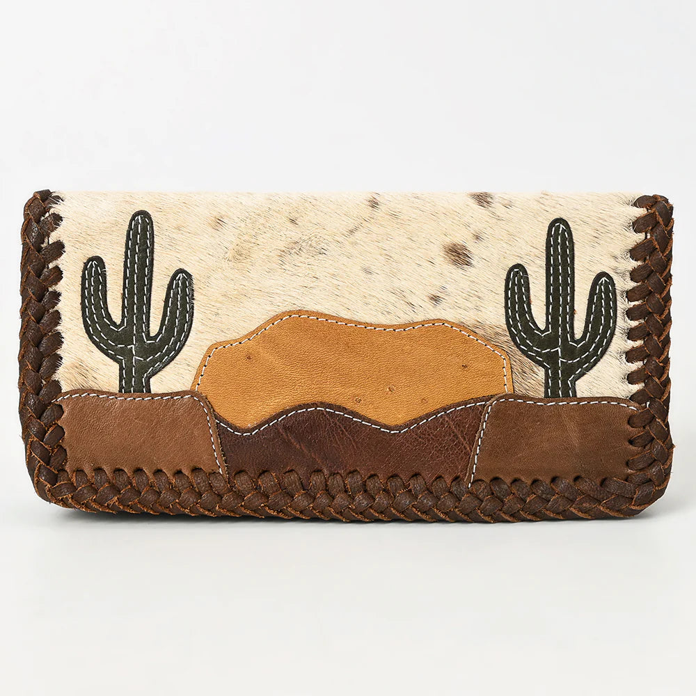 American Darling Women's Leather Western Clutch Bag