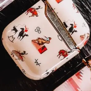 The Front Porch Label Airpod Case - Vintage Cowboy