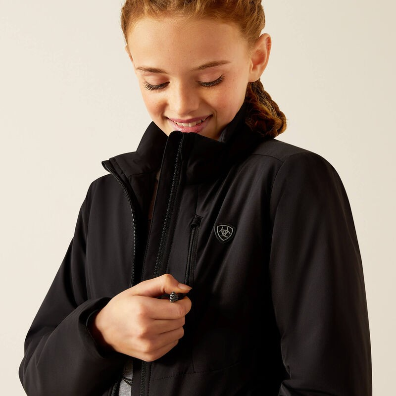 Ariat Youth Rion StretchShell Insulated Jacket - Black