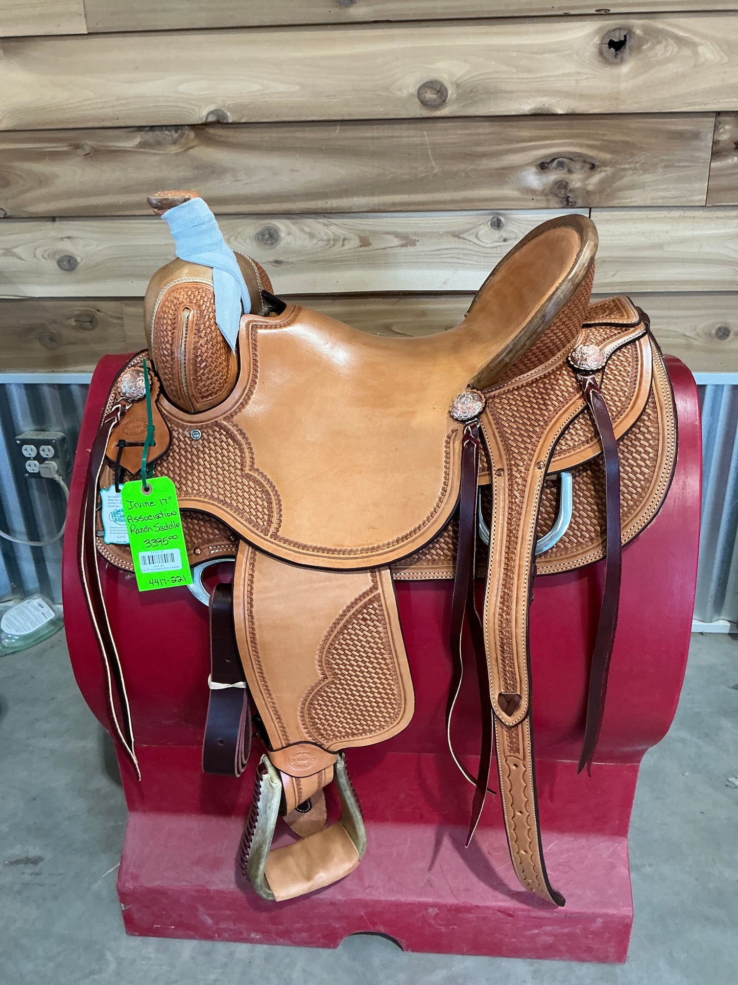 Irvine 17" Association Ranch Saddle