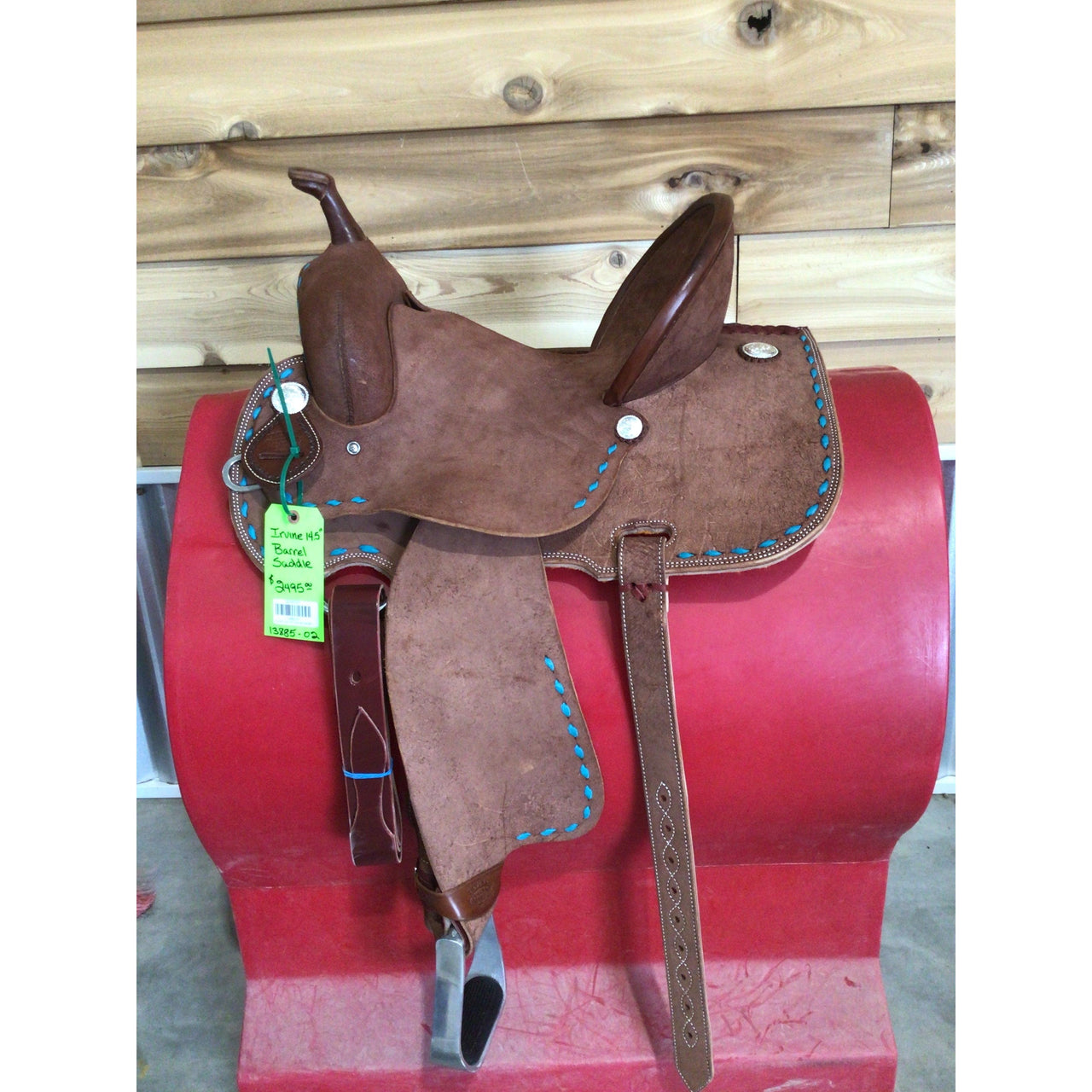 Irvine's 14 1/2" Barrel Saddle