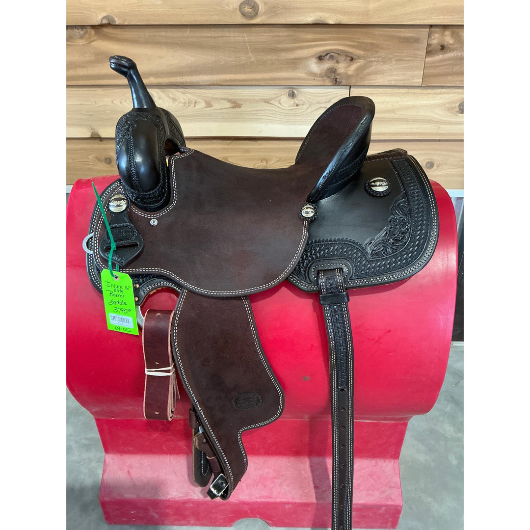 Irvine 16" Elite Barrel Saddle