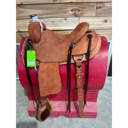 Irvine 15" Will James Ranch Saddle-Full R/O
