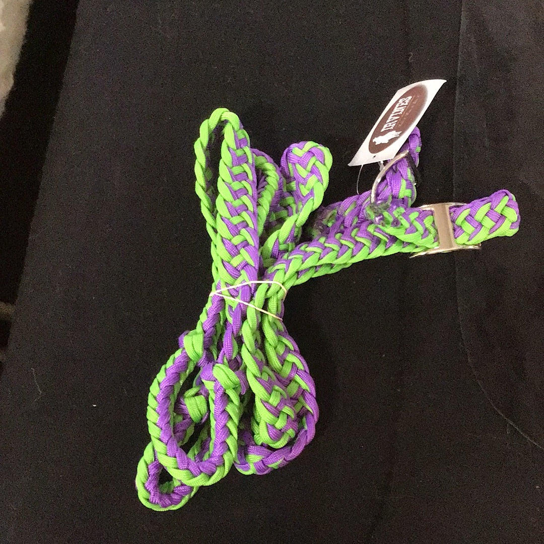 Irvine Braided Barrel Rein - Irvine Tack &amp; Western Wear