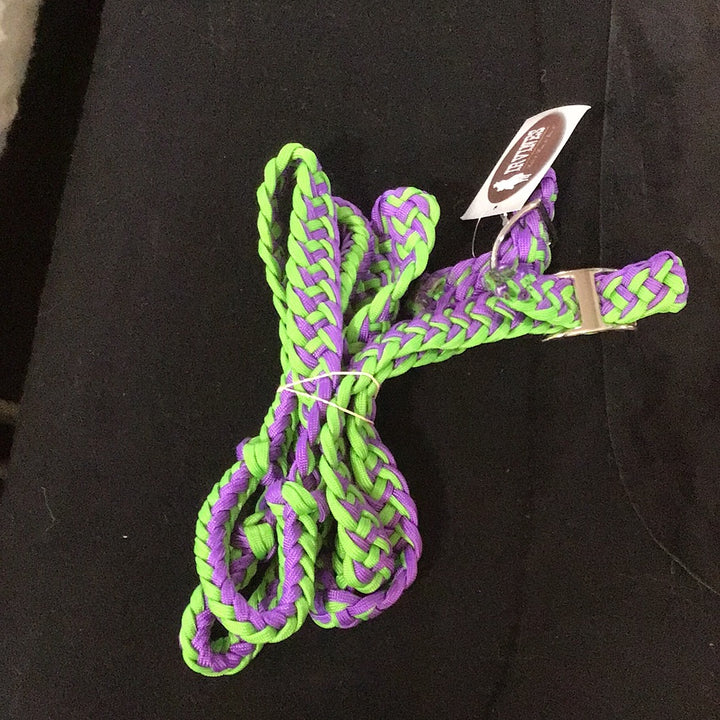 Irvine Braided Barrel Rein - Irvine Tack &amp; Western Wear