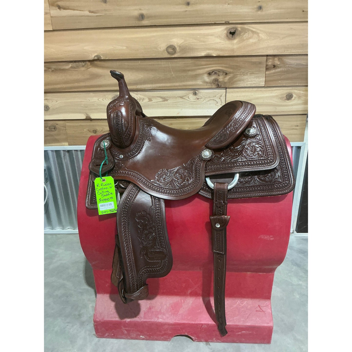 R. Ruelas Custom 16" Cutting Saddle