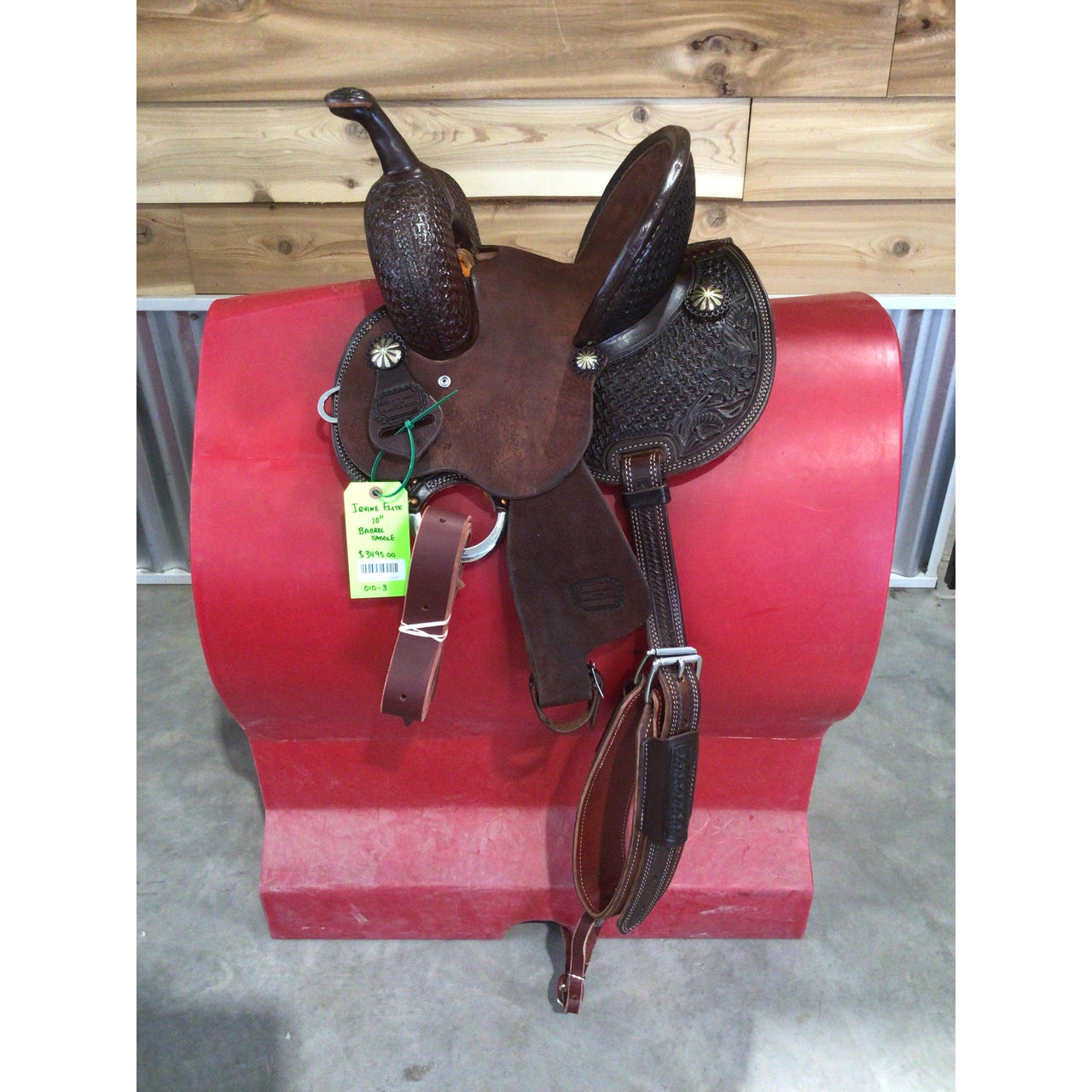 Irvine Elite 10" Barrel Saddle