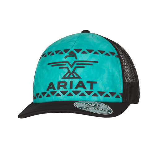 Ariat Ladies Trucker Thunderbird Turquoise Cap