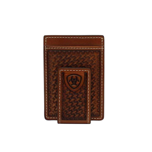 Ariat Men's Western Money Clip Wallet