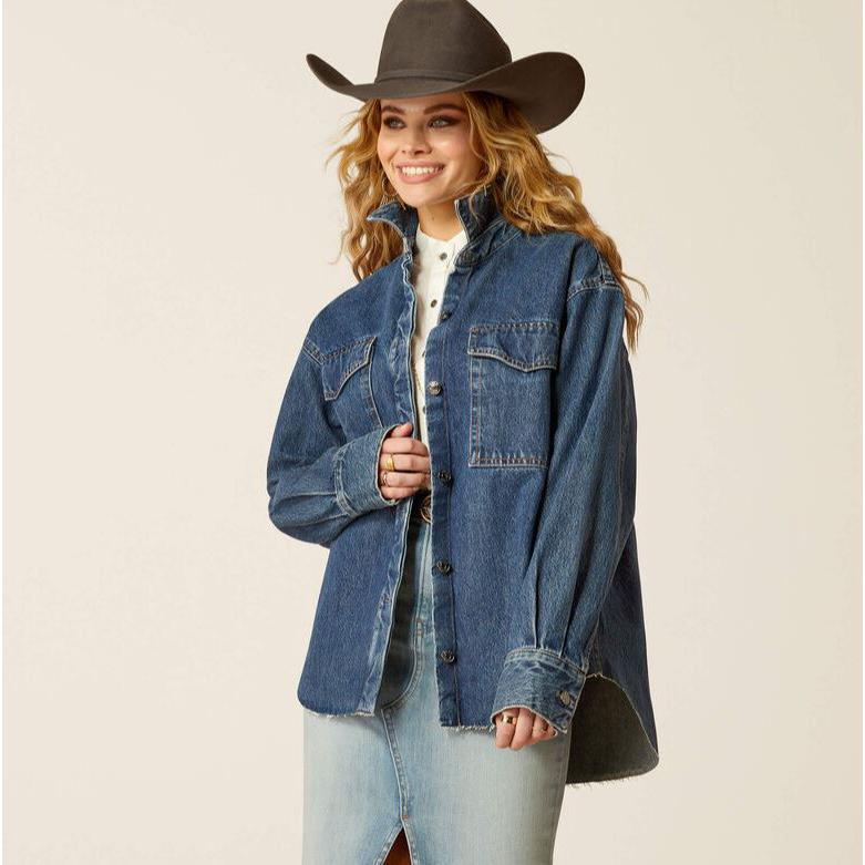 Ariat Women's Denim Shirt Jacket  - Hesperia