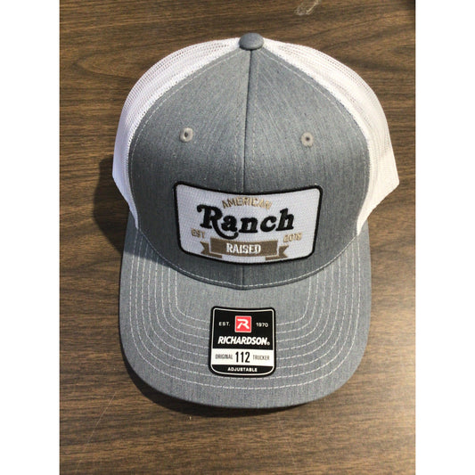 Ranch Raised Hat- Grey