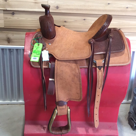 Irvine's 16" Will James Ranch Saddle