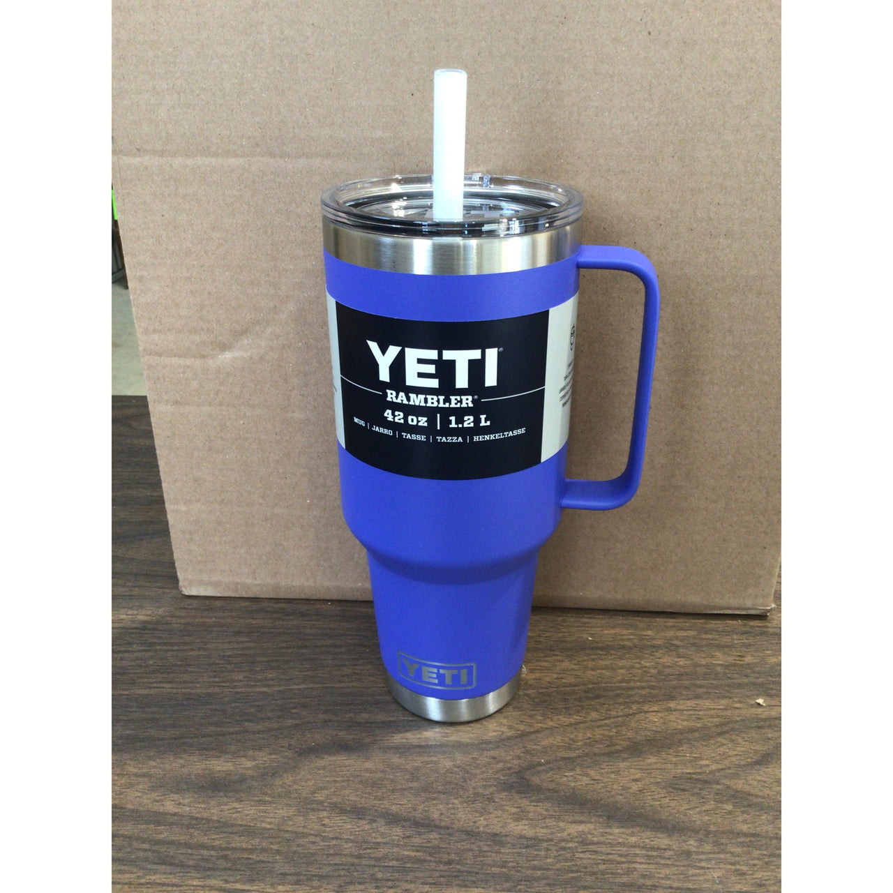Yeti Rambler 1.2L Mug with Straw - Ultramarine Violet