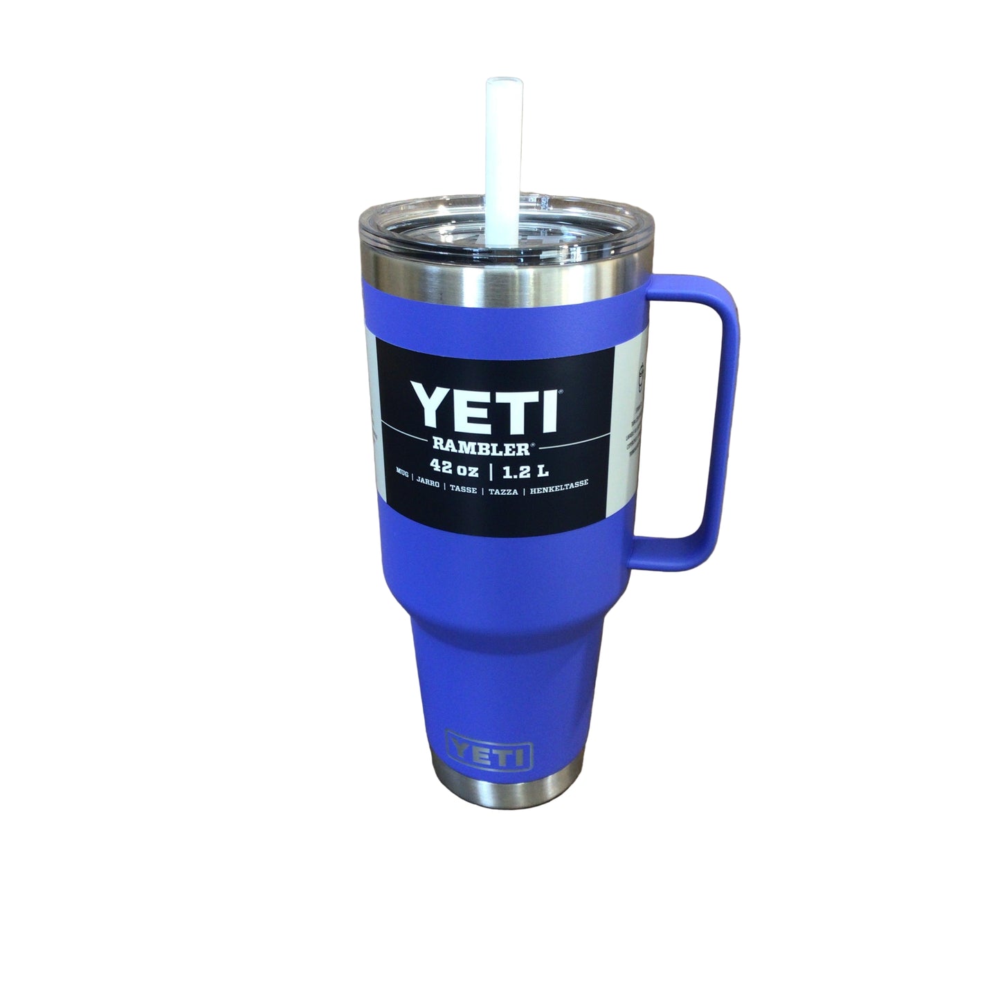 Yeti Rambler 1.2L Mug with Straw - Ultramarine Violet