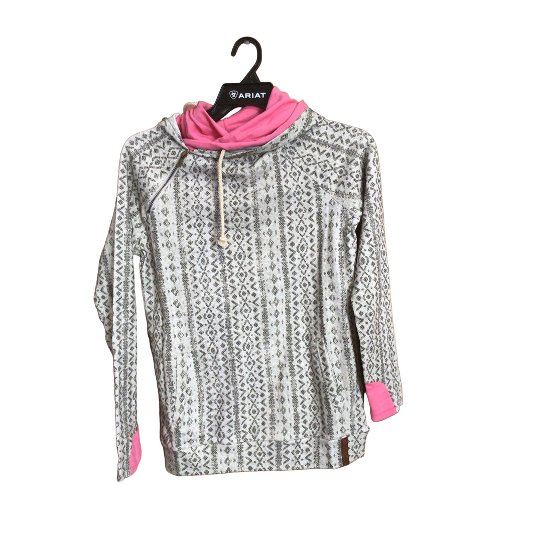 Ampersand Double Hood Sweat Shirt - Cowgirl Up