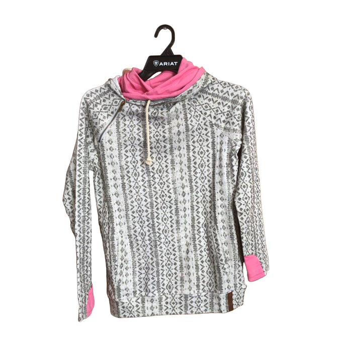 Ampersand Double Hood Sweat Shirt - Cowgirl Up