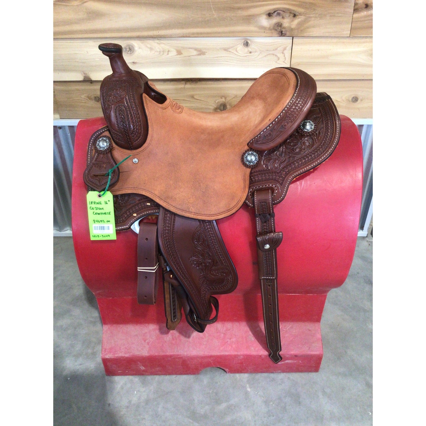 Irvine 16" Custom Cowhorse