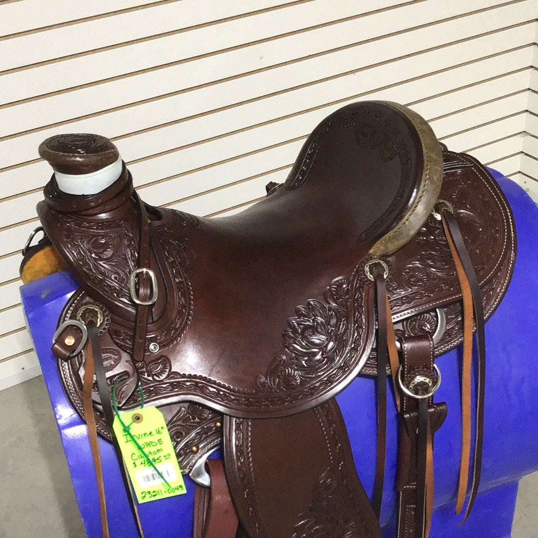 Irvine  16"  Custom Wade Saddle