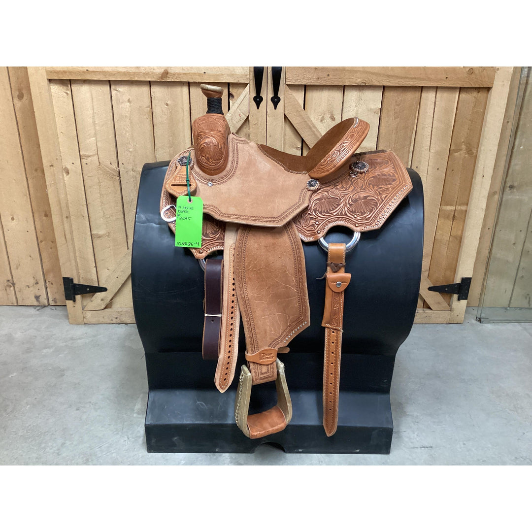 Used 14” Irvine Roper Saddle
