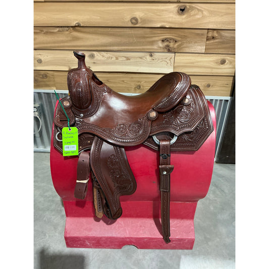 R. Ruelas 17" Cowhorse Saddle