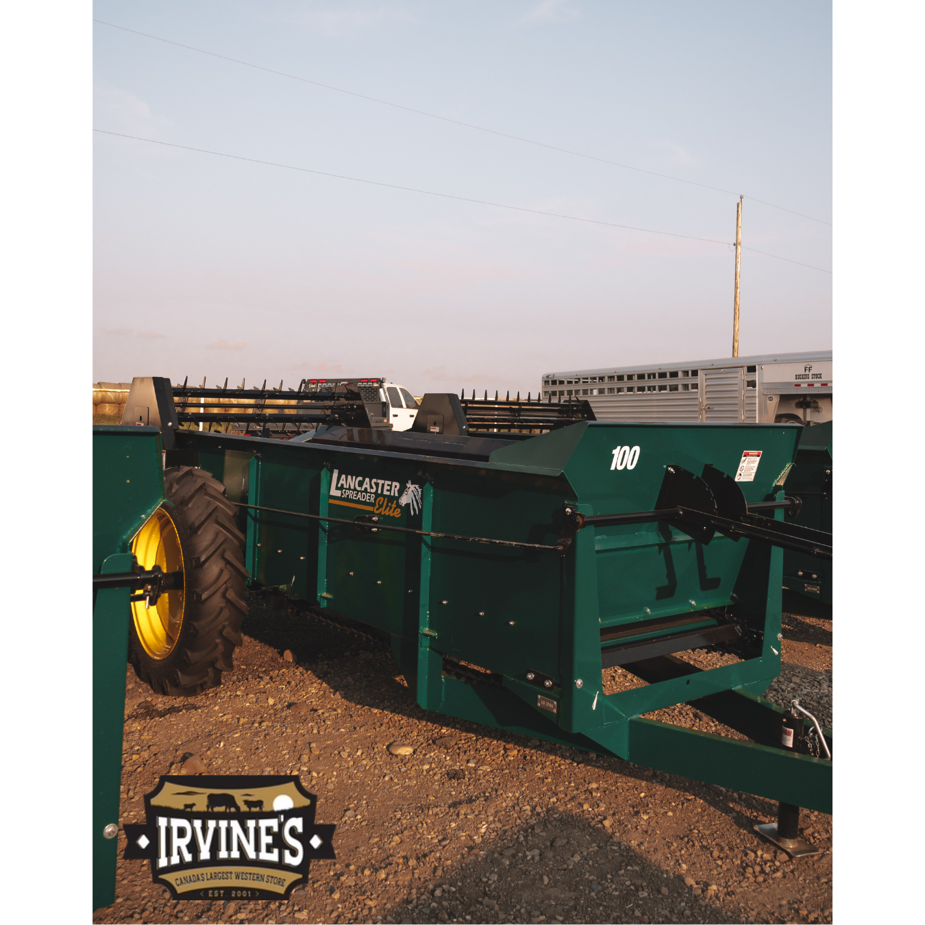 Lancaster 100 Bushel Spreader-G100
