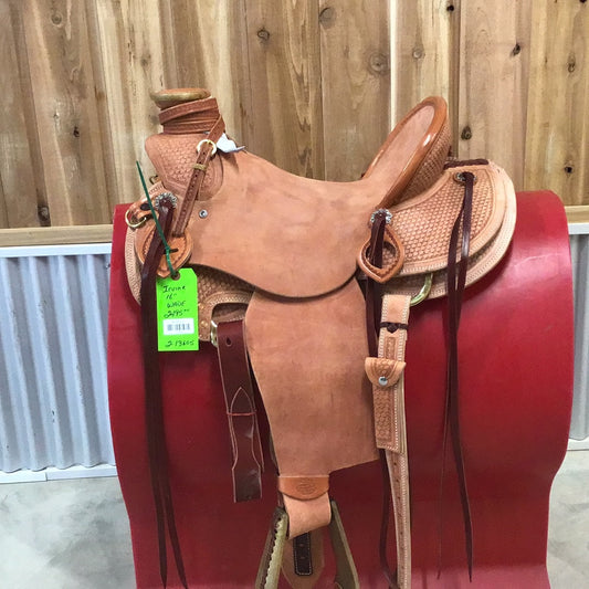 Irvine 16"  Rough Out Wade Saddle