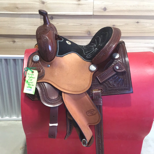 Irvine Custom 13" Barrel Saddle