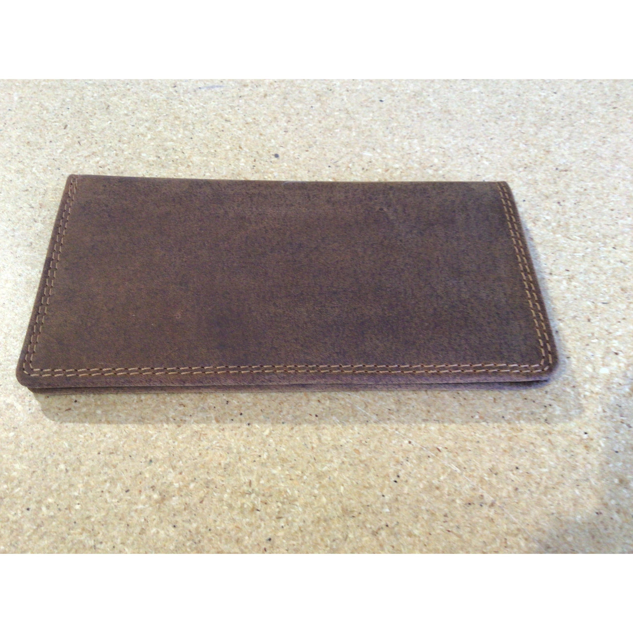 Rugged Earth Leather Wallet- Tan