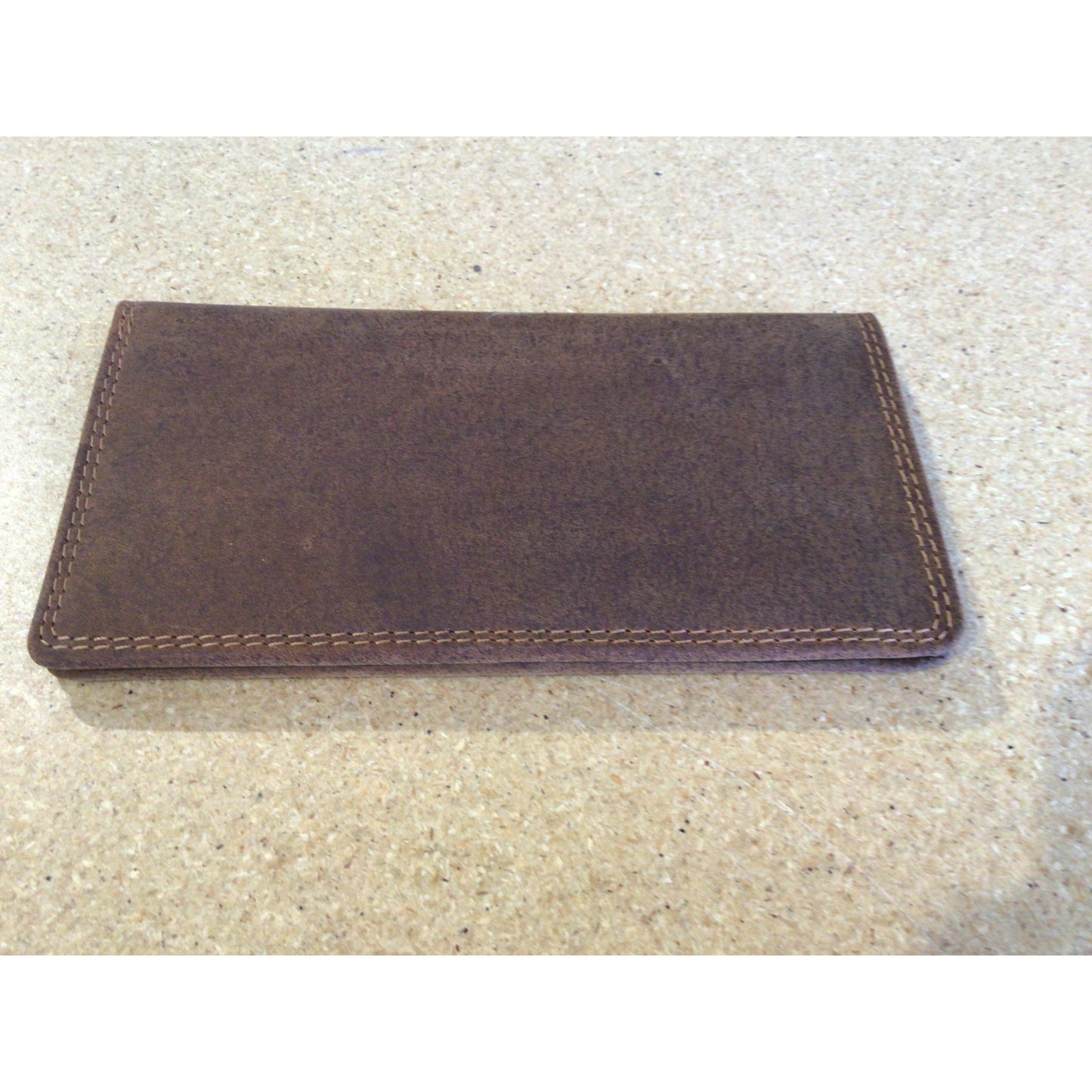 Rugged Earth Leather Wallet- Tan