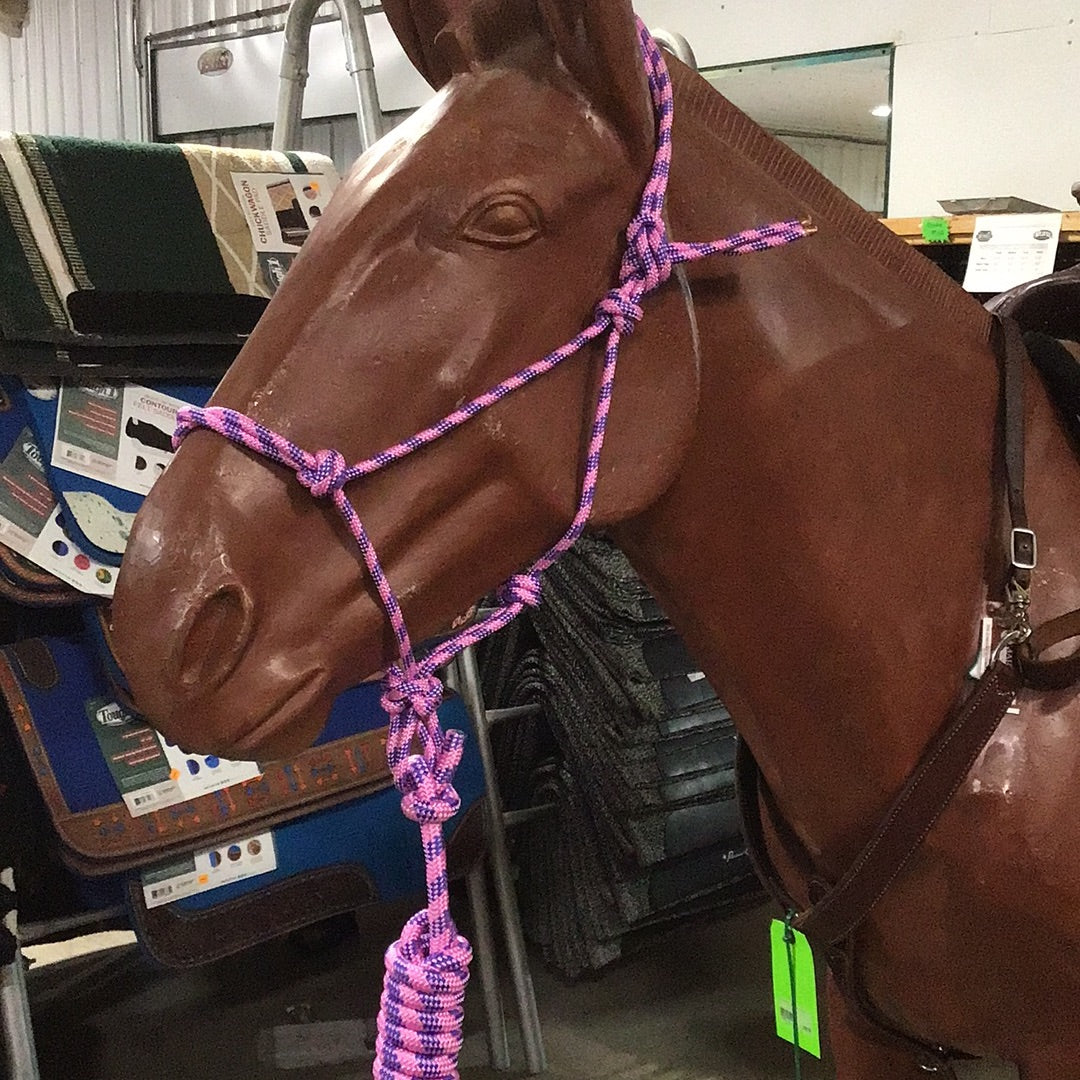 Irvine Rope Halter w/Matching Lead Rope