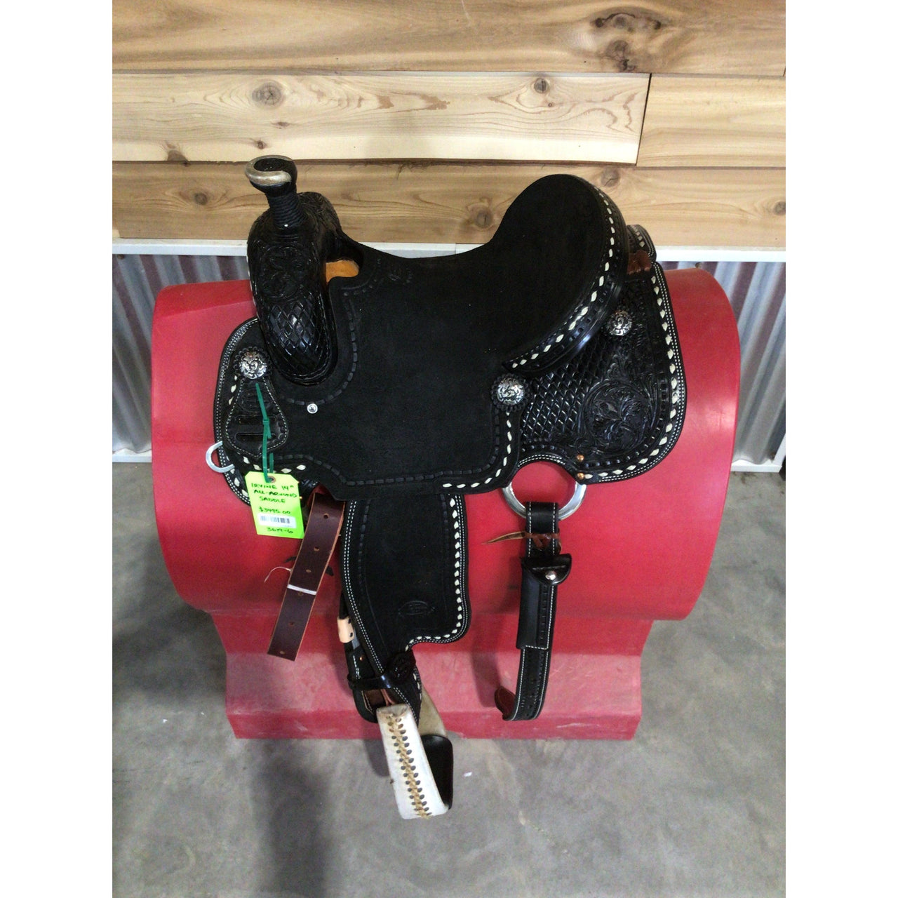 Irvine 14" All Around Saddle-Black