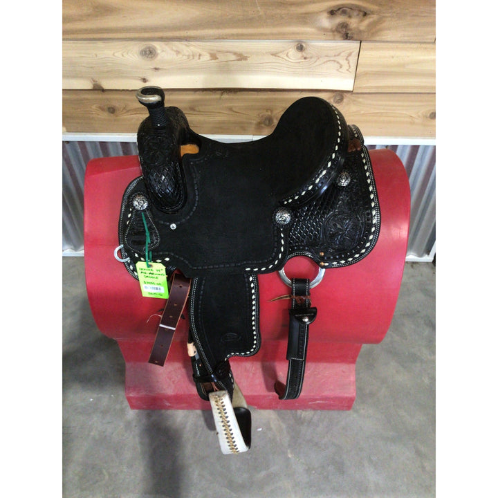 Irvine 14" All Around Saddle-Black