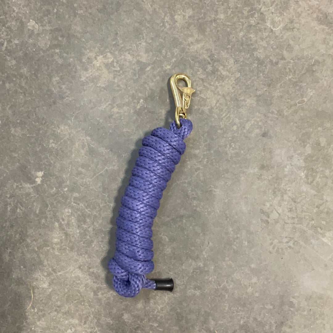 Irvine Poly Lead Rope w/Brass Plated Snap