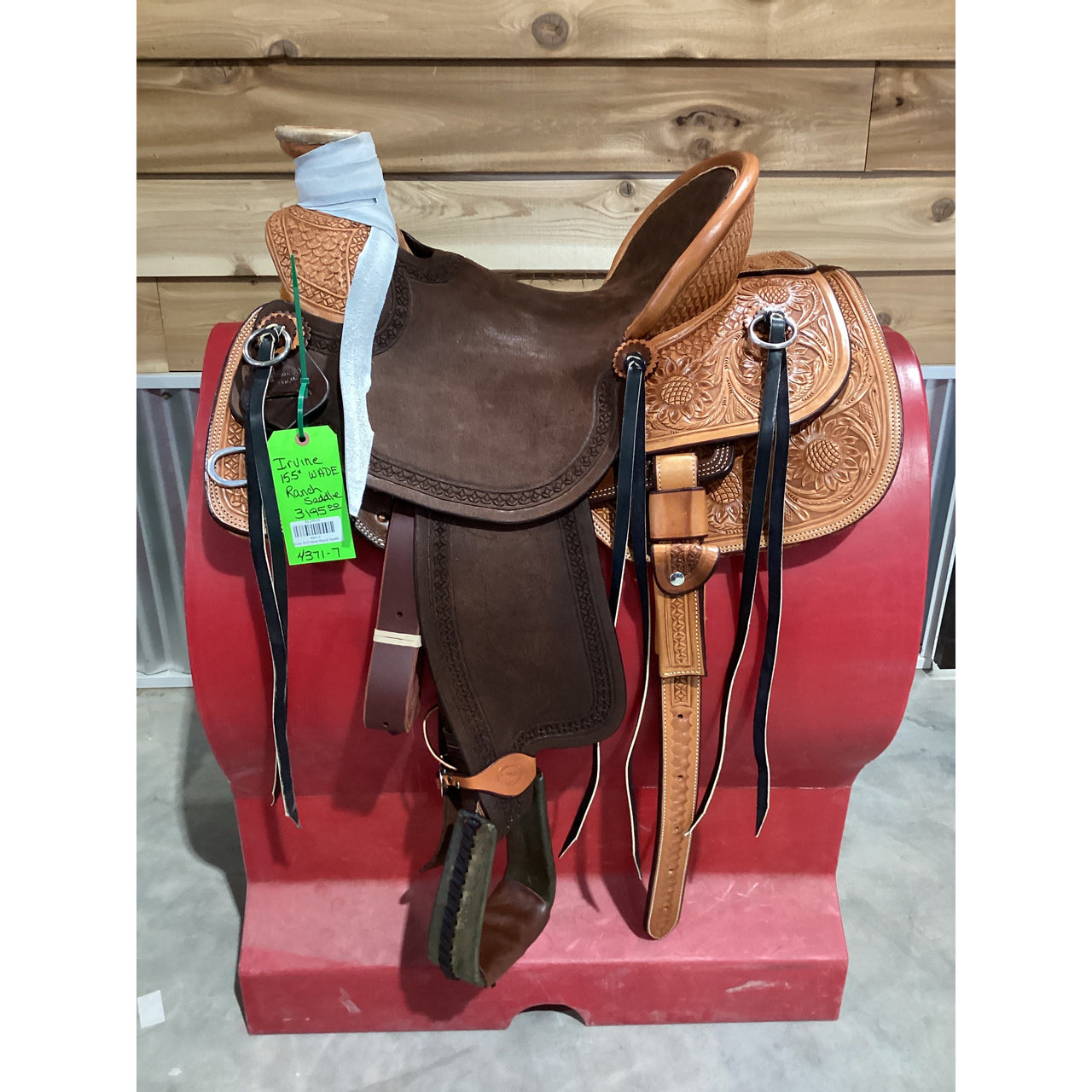 Irvine 15.5" Wade Ranch Saddle