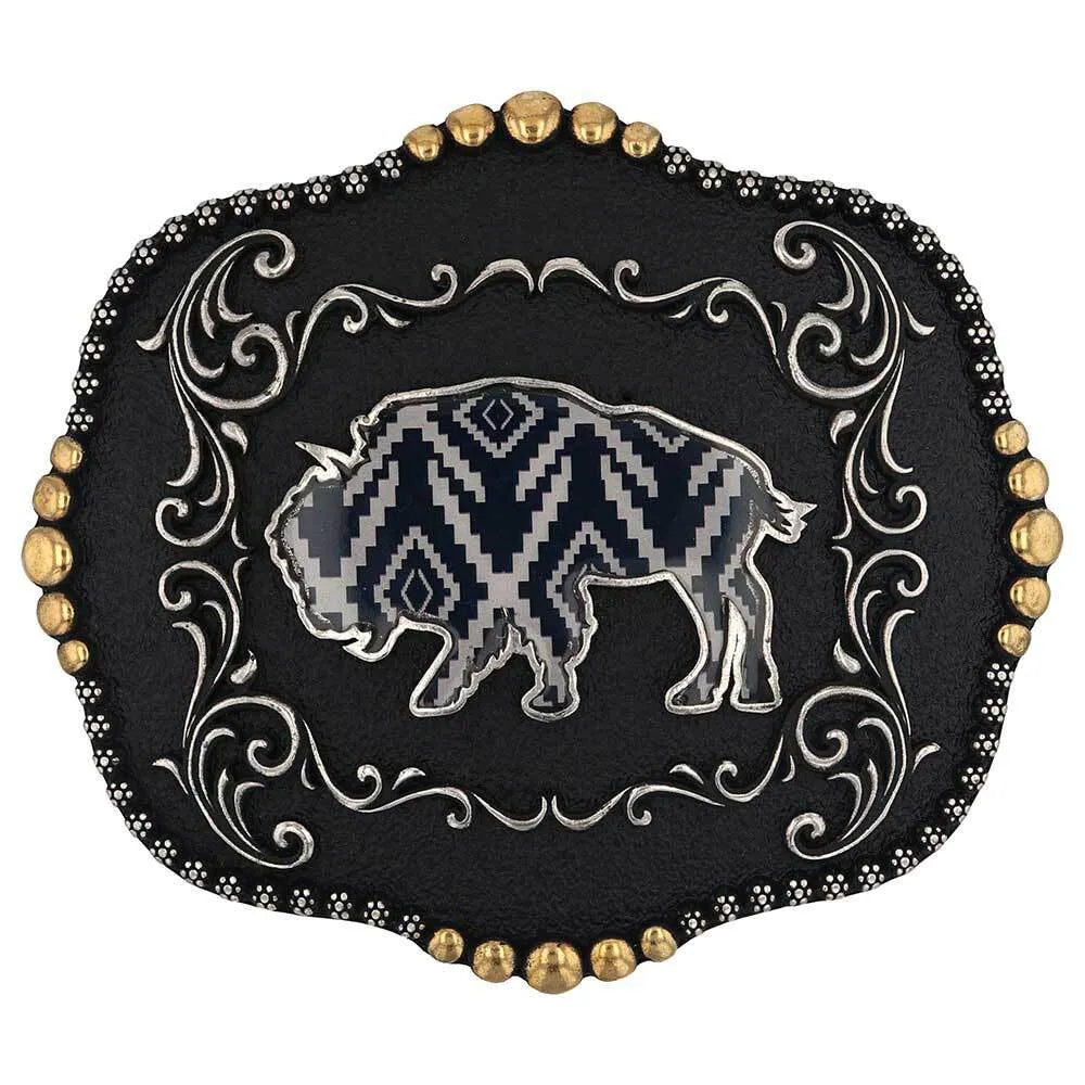 Montana Silversmith Midnight Buffalo Attitude Buckle