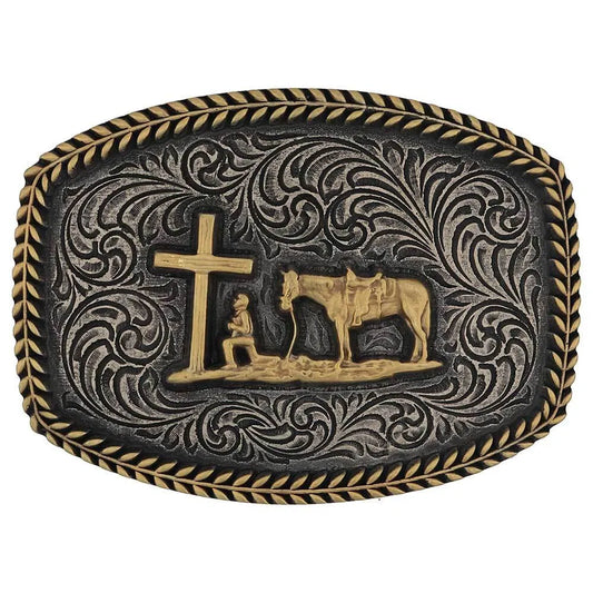 Montana Silversmith Faithful Frontier Attitude Buckle