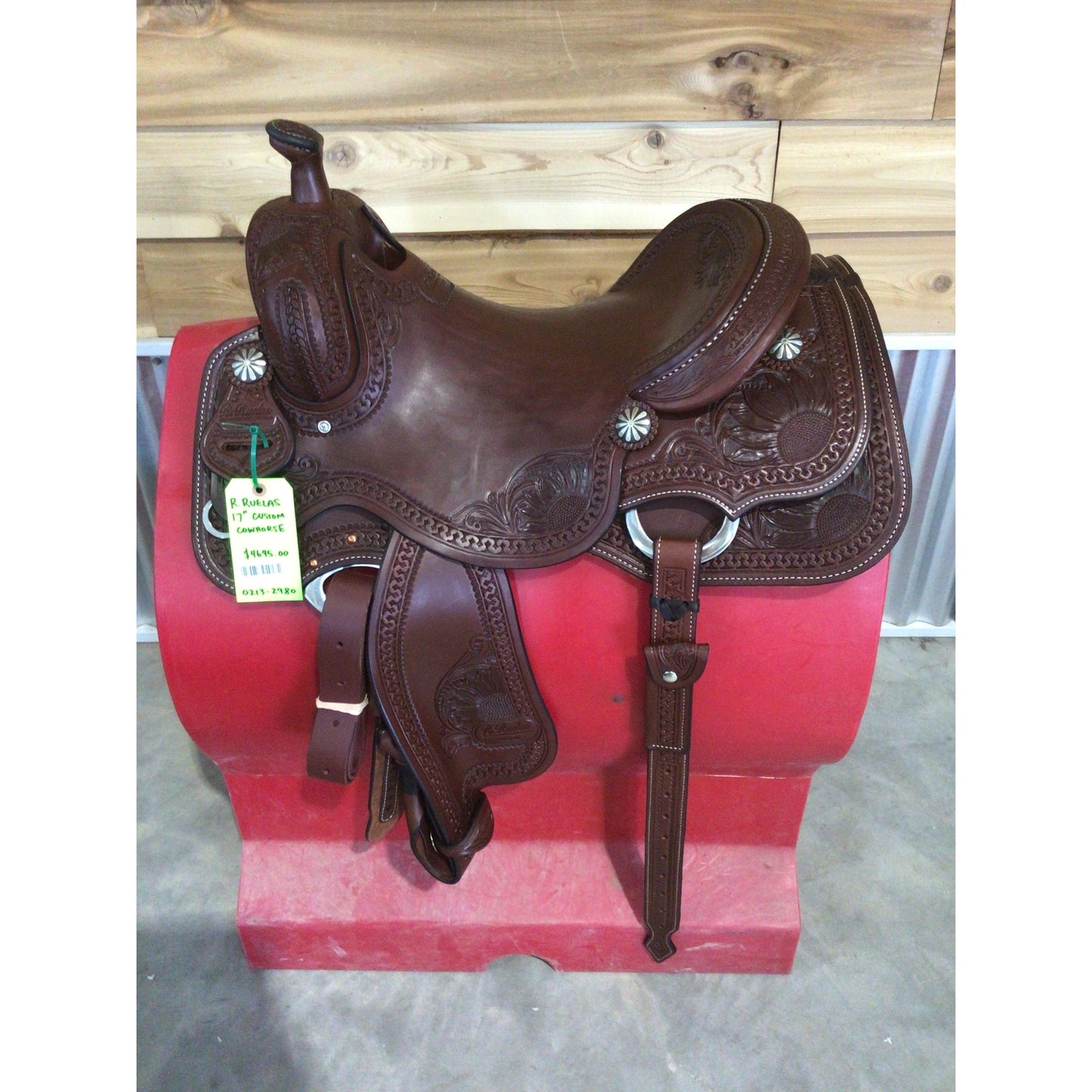 R. Ruelas 17" Custom Cowhorse