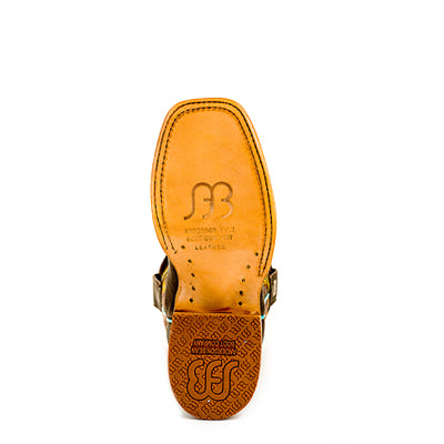Anderson Bean Youth Leather Sole Western Boots
