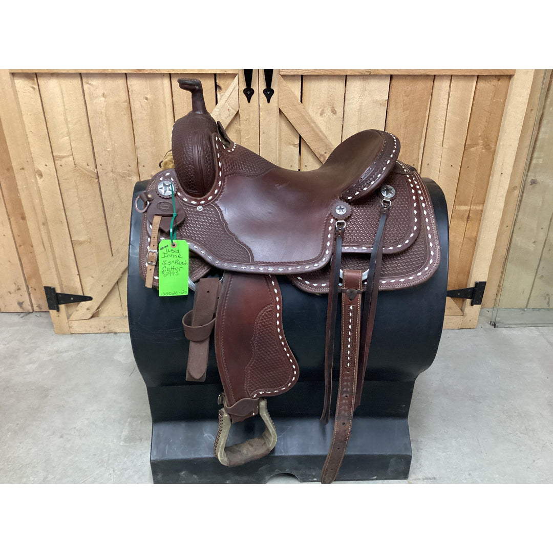 Used 16.5” Irvine Ranch Cutter Saddle