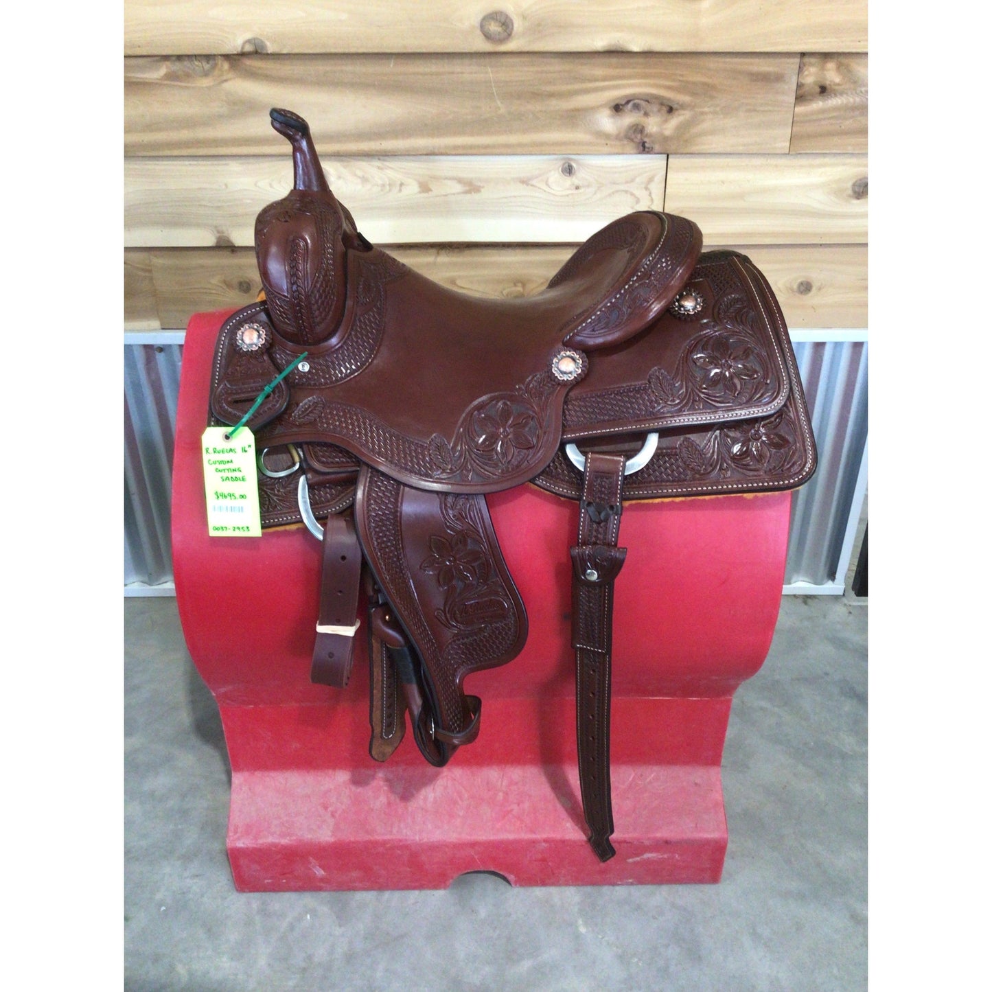 R. Ruelas 16"  Custom Cutting Saddle