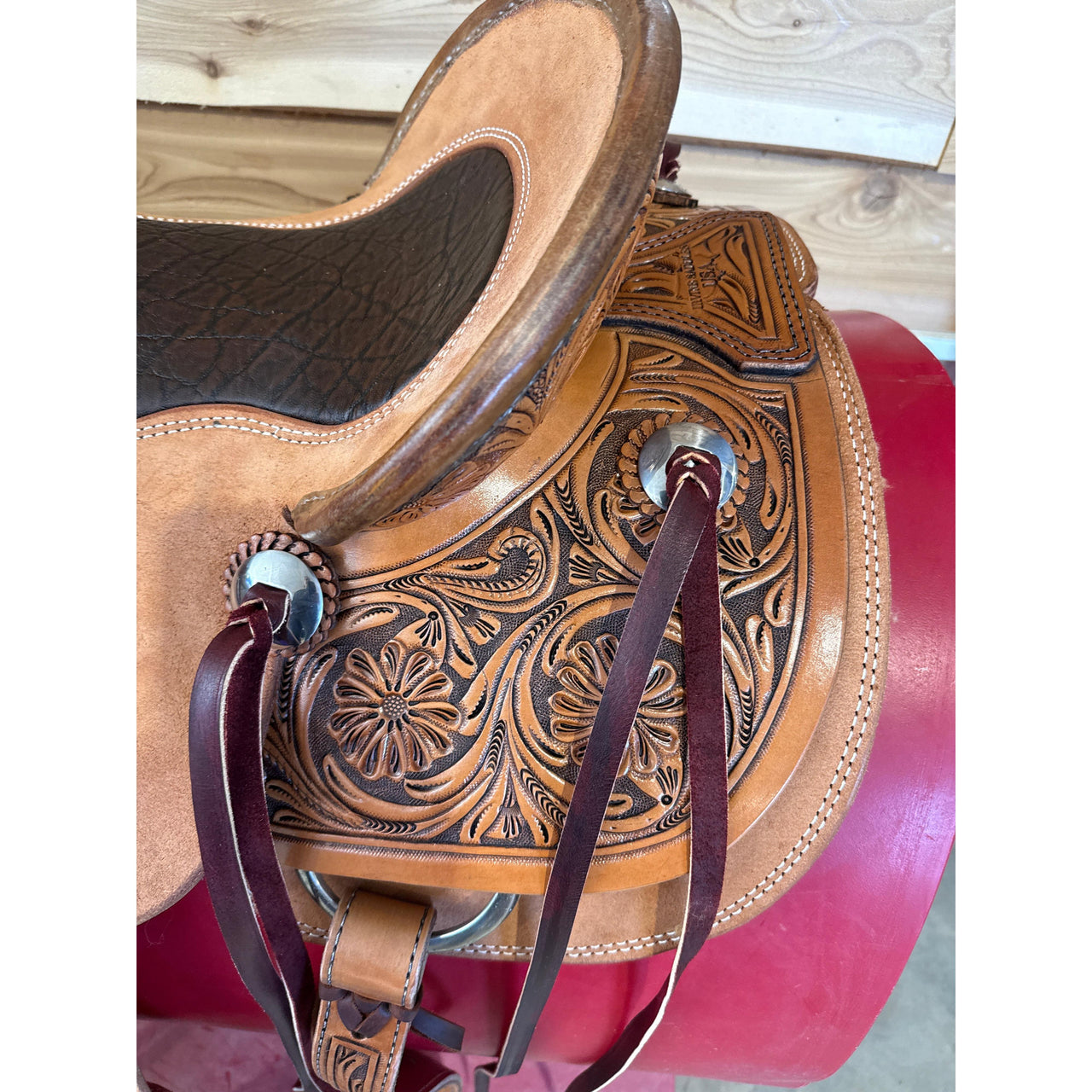 Irvine's USA 15.5" Ranch Saddle