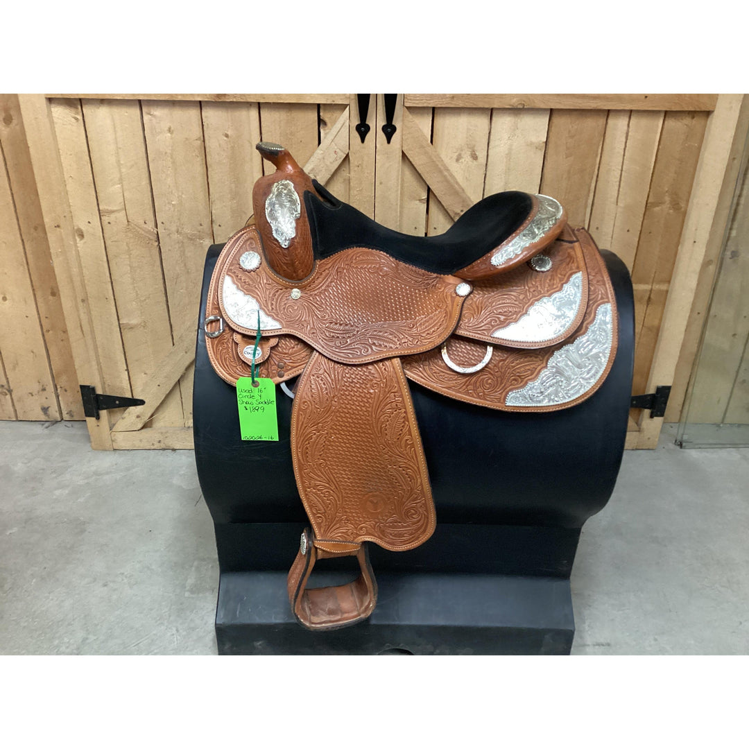 Used 16” Show Saddle by Circle Y