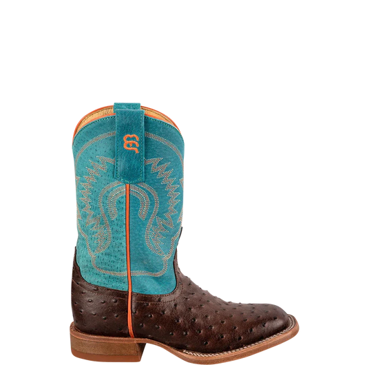 Anderson Bean Kid's Leather Soled Western Boots