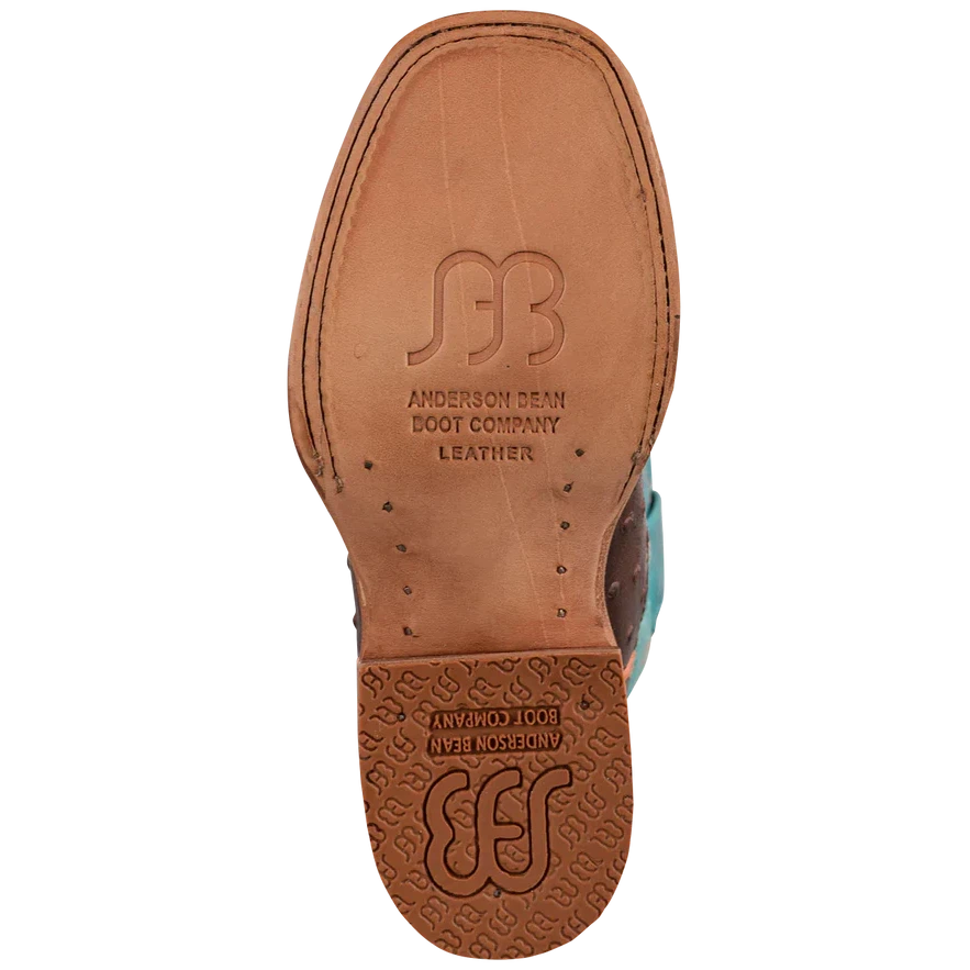 Anderson Bean Kid's Leather Soled Western Boots