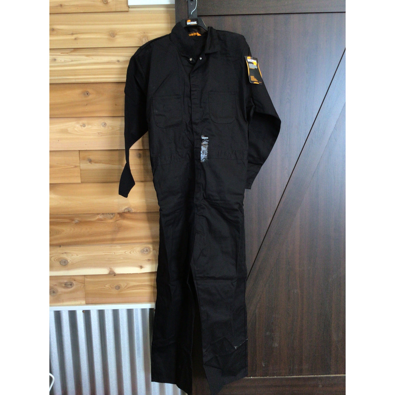 Berne Men's Unlined Duck Bib Coveralls