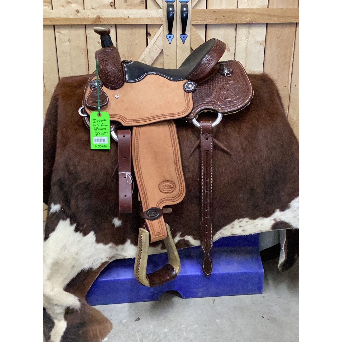 Irvine 14.5" All Around Saddle