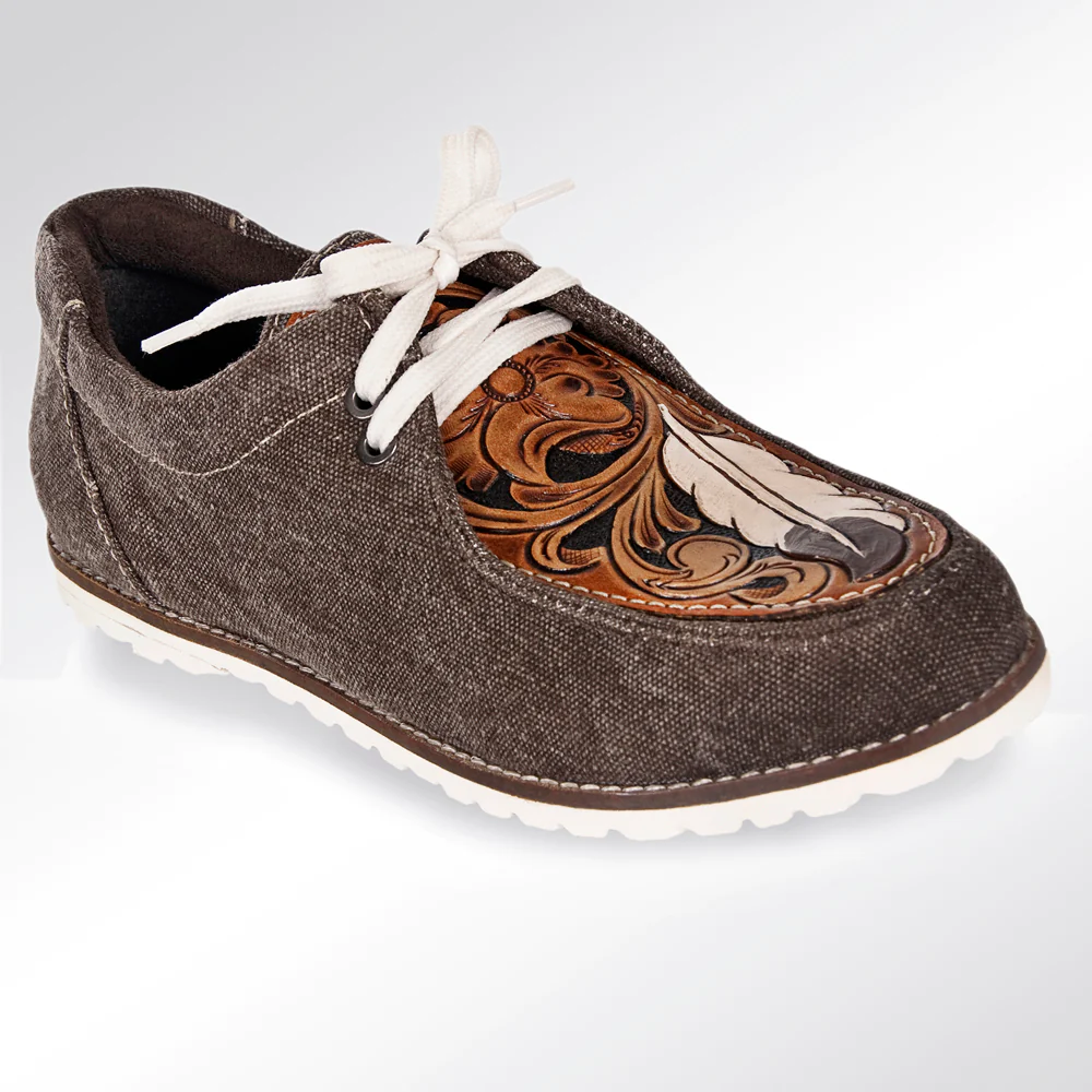 American Darling Leather Patch Shoes