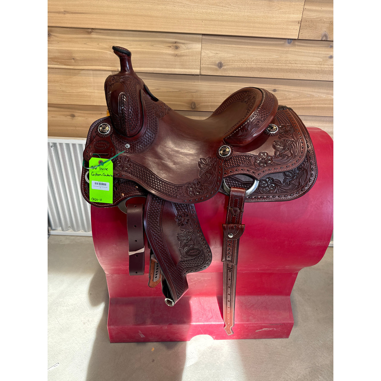 Irvine Custom 15.5" Cowhorse Saddle