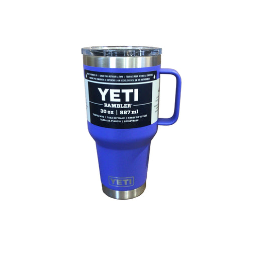 Yeti Rambler 887ml Travel Mug w/Stronghold Lid - Ultramarine Violet