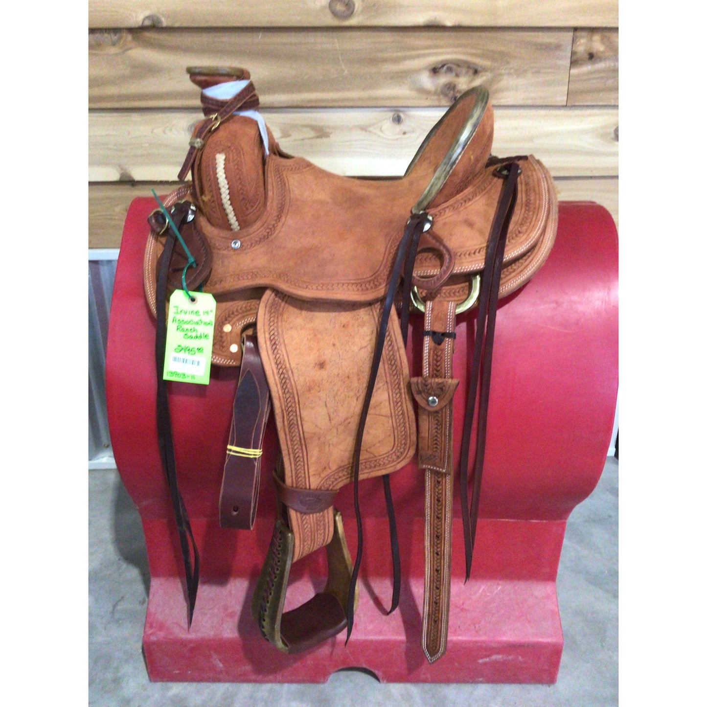 Irvine 14" Association Ranch Saddle - Post Horn